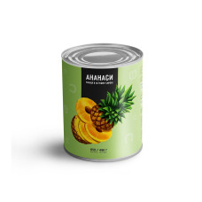 Ананас кільцями 0,85  ТМ "Del Gusto"