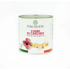Артишоки цілі в олії 2,6 кг  ТМ "Italcarciofi"