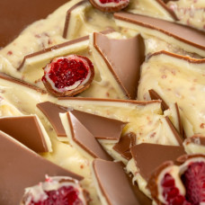 Наповнювач для морозива Білий шоколад — малина Joycream Raspberry White Joygelato 5 кг