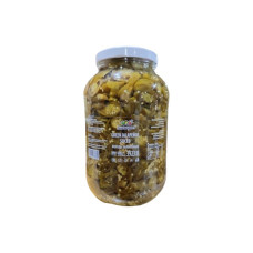 Перець різаний jalapenos sliced ТМ "Luxеapers" 3800 г