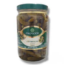 Огірки корнішони ТМ Italcarciofi 1700 мл