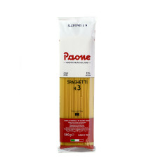 Спагетті №3  0.5 кг tm "Paone" 