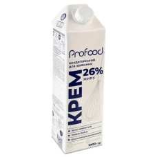 Вершки кондитерські ТМ Profood 26% 1 л