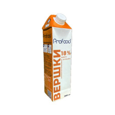 Вершки кулінарні ProFood 18% 1 л