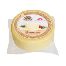 Сир Моцарелла шайба ТМ Поліська сироварня 0,5 кг