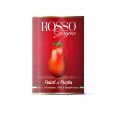 Томати очищені консервовані цілі (пелаті) тм Rosso Gargano 400 г